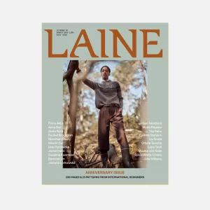 Couverture du magazine anniversaire de Laine editions